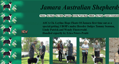 Desktop Screenshot of jamara-australianshepherds.com